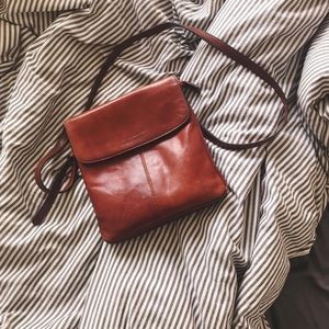 Real leather handbag 👜